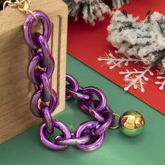 Christmas Colorful Chain Necklace