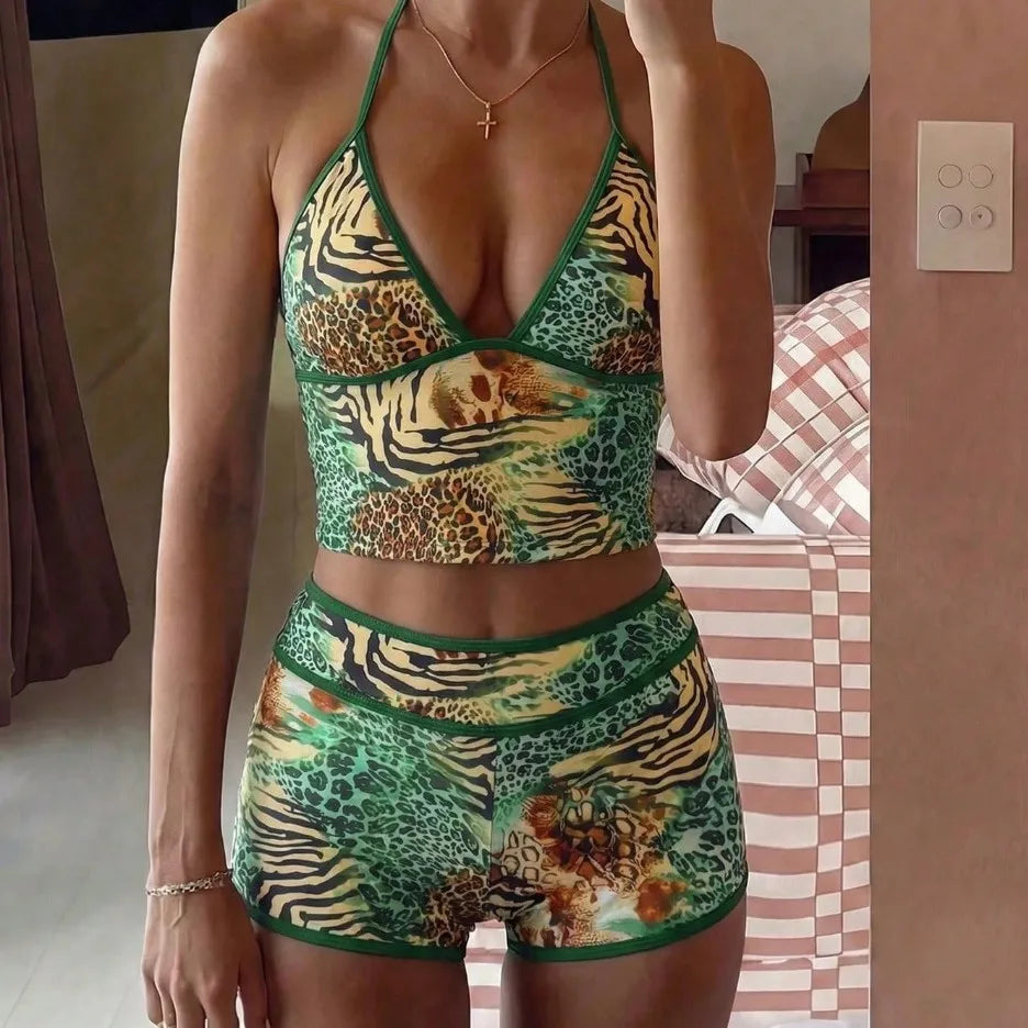2 Piece Beach Bikini Set