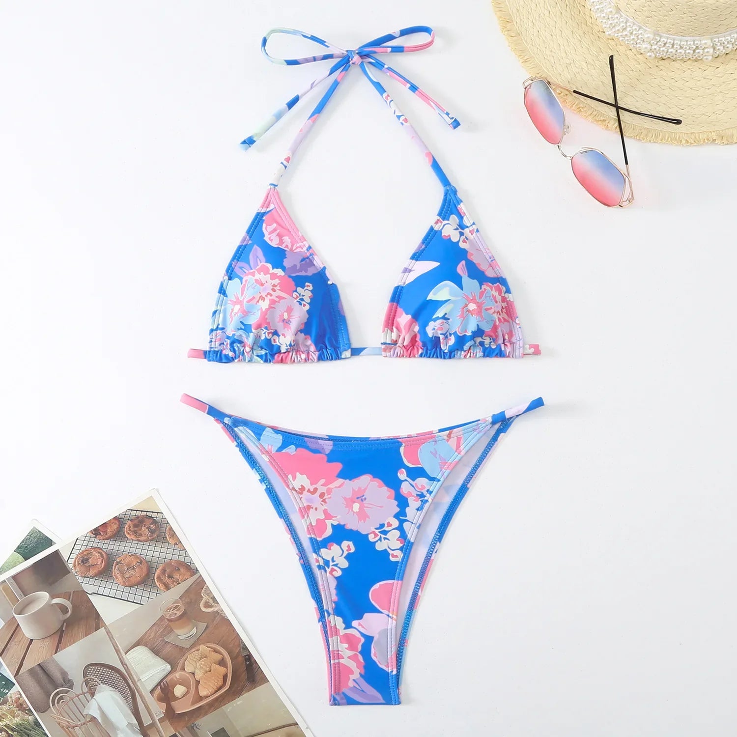 Flower Print Swimsuit