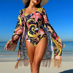 Print 2 Piece Swimsuit