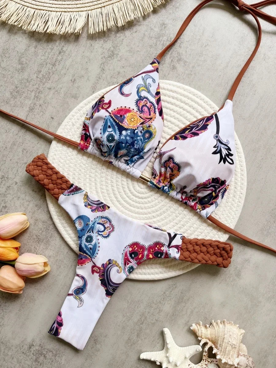Weaving Bikini Set
