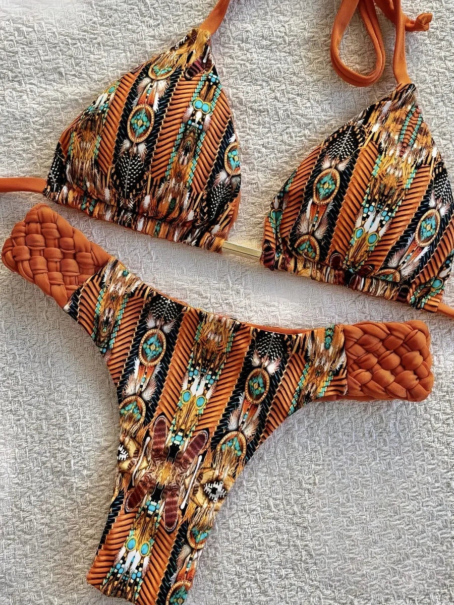 Weaving Bikini Set