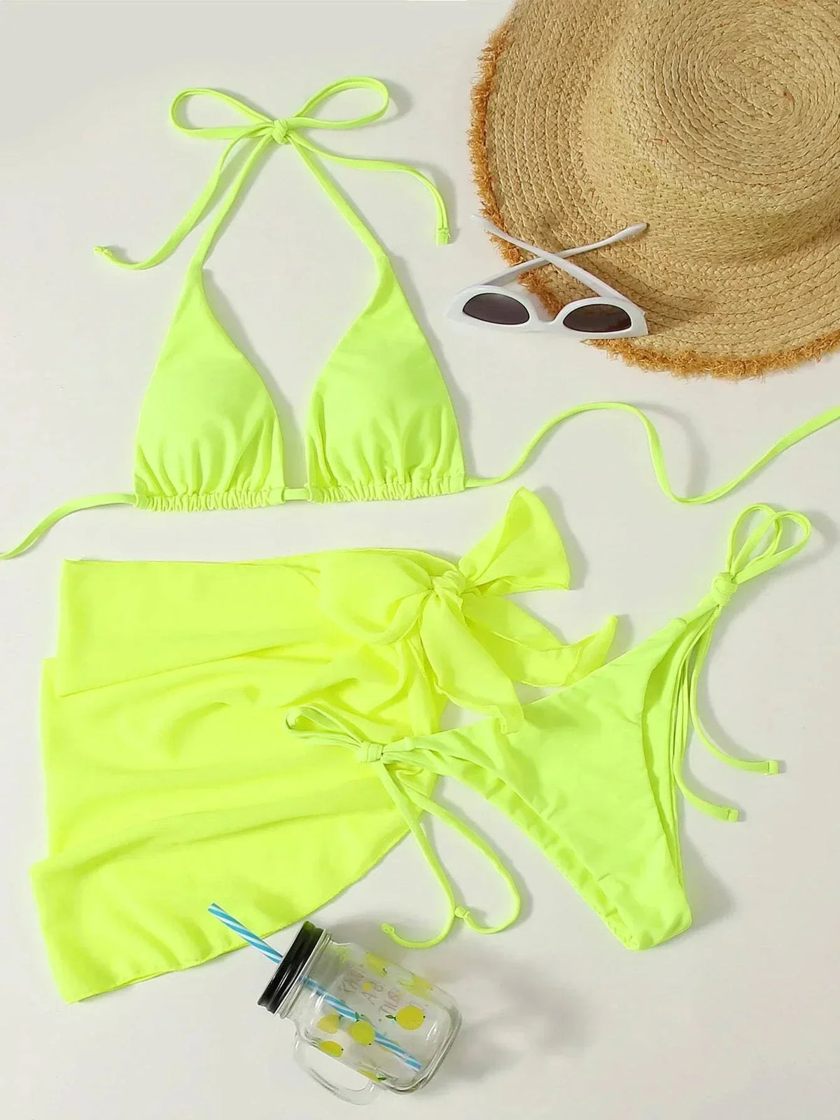 High Waist Bikini Set