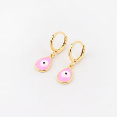 Devil's Eye Drop Earrings