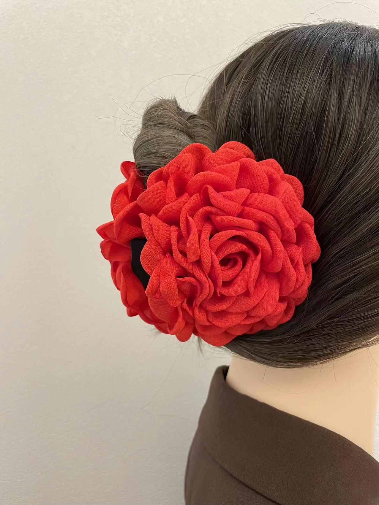 3D Flower Hair Clip