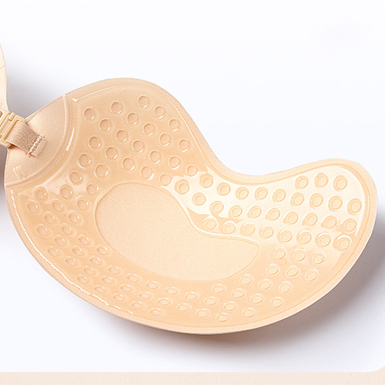 Self Adhesive Strapless Mango-shaped Sticky Bra