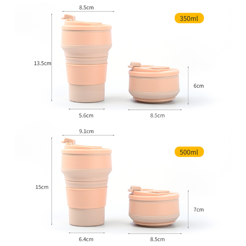Portable Silicone Folding Travel Outdoor Drinking Cup