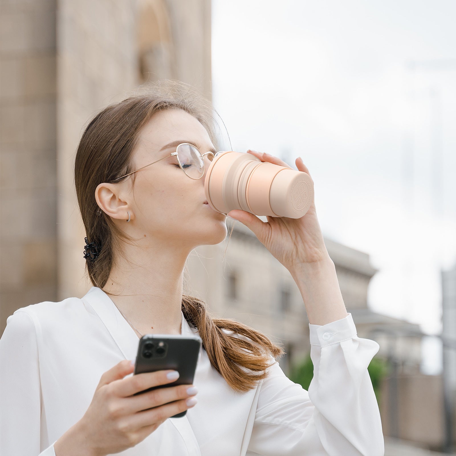 Portable Silicone Folding Travel Outdoor Drinking Cup