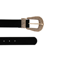 Metal Stereo-pattern Belt