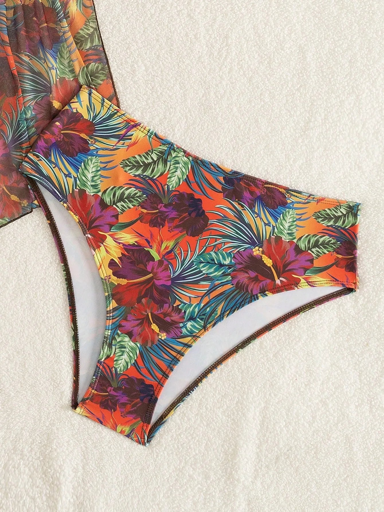 3D Floral Lace 2 Pieces Bikini Set