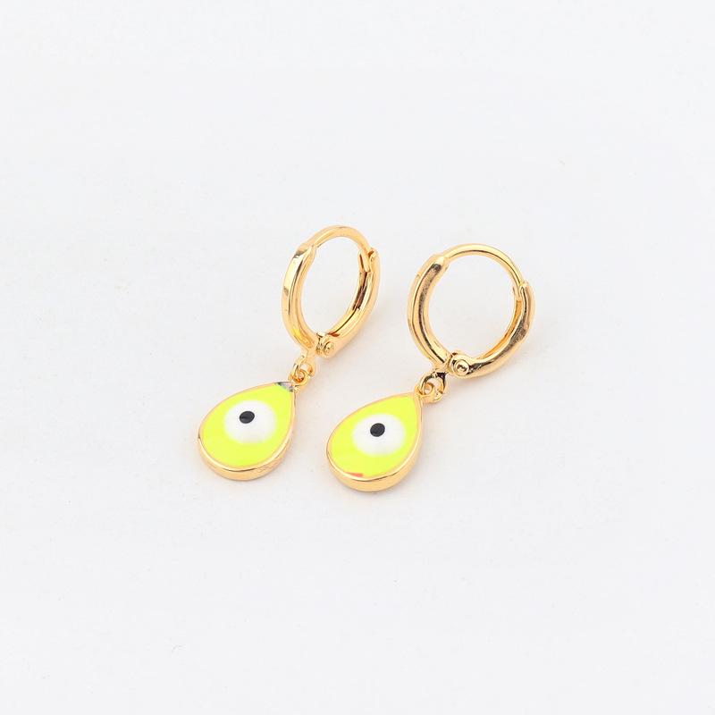 Devil's Eye Drop Earrings