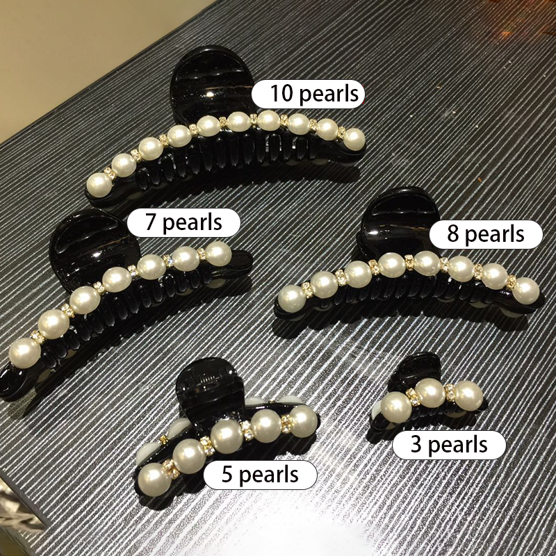 Pearl Decor Hair Clip