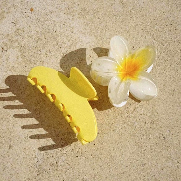 Romantic Atmosphere Egg Flower Modelling Hairpin