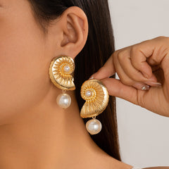 Conch Earrings