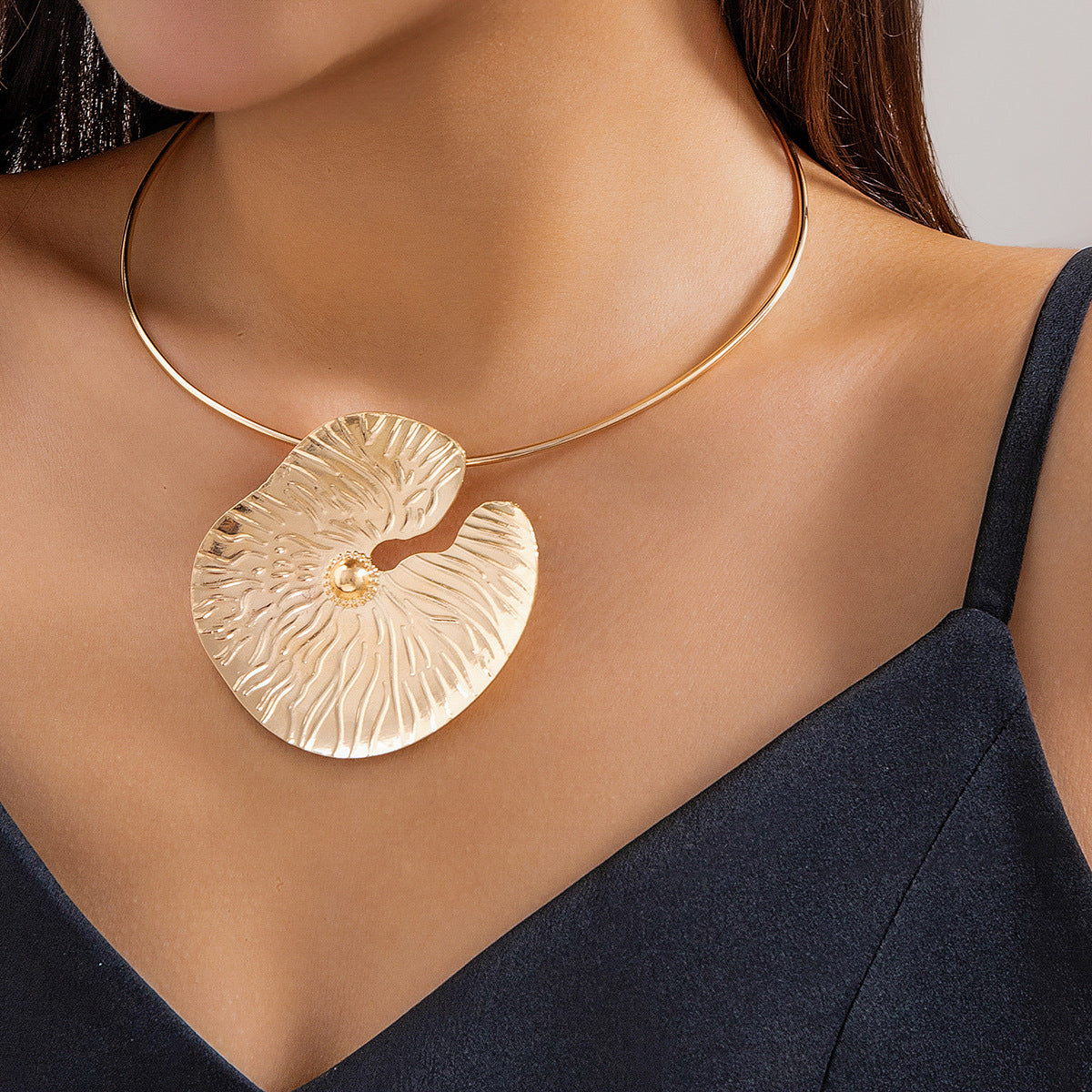 Lotus Leaf Necklace and Ring