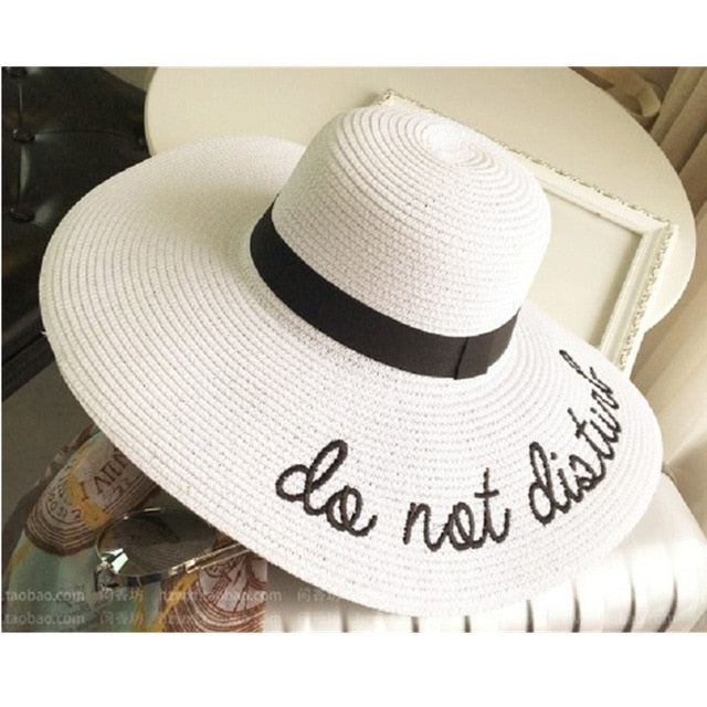 Do Not Disturb Sun Hat