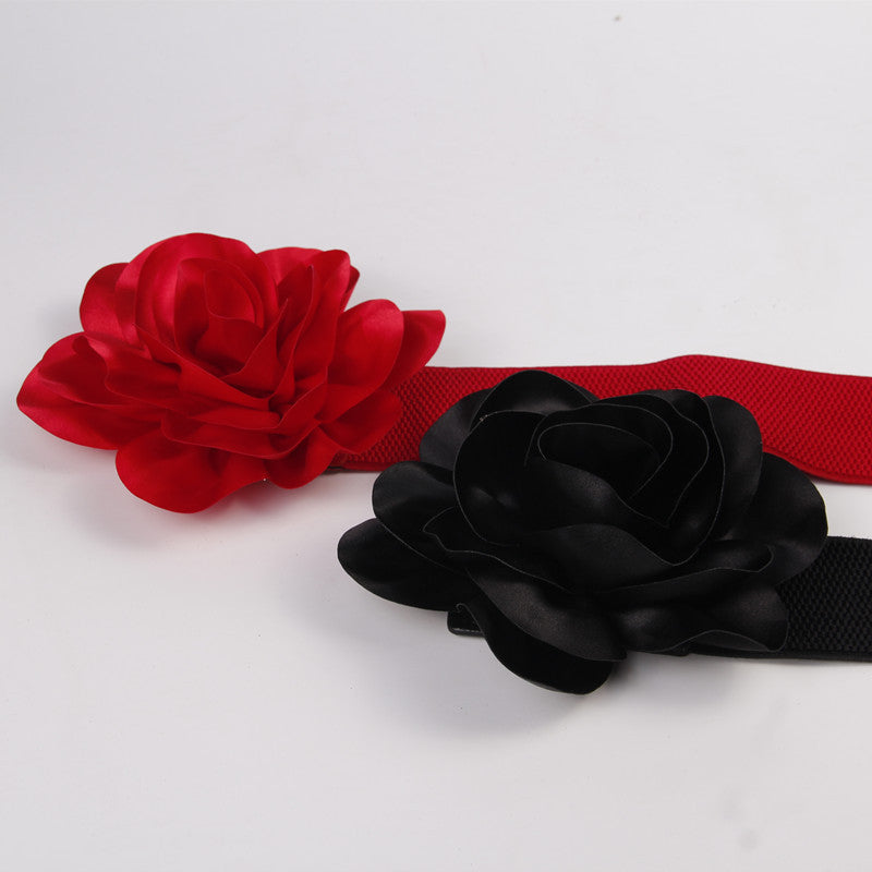 3D Flower Elastic Belt