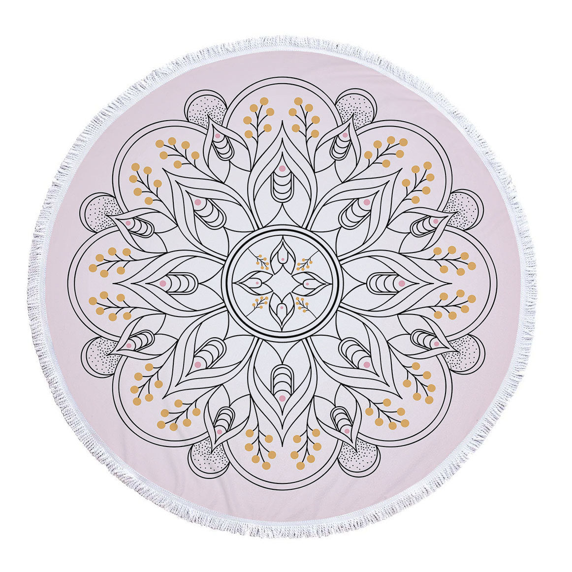Round Beach Towel