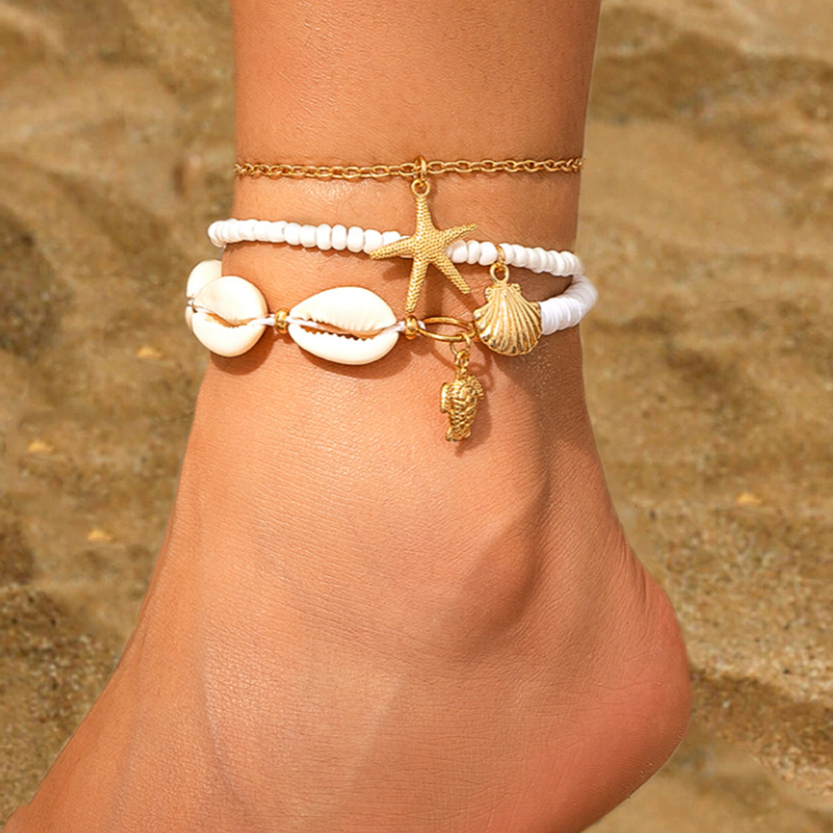Shell Anklet