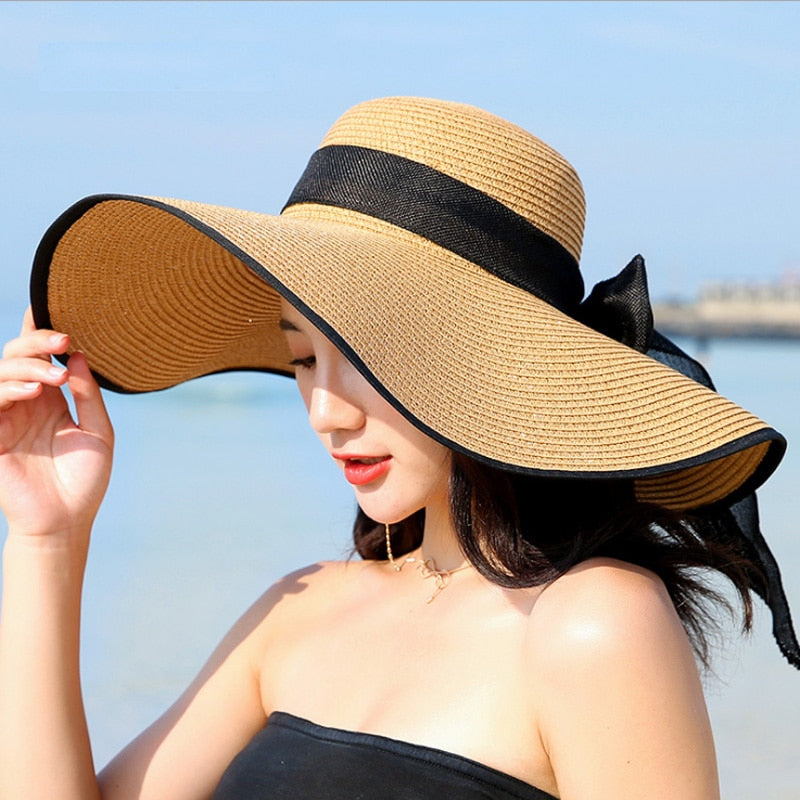 Brim Straw Hat Floppy Sun Hat