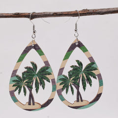 Coconut Tree Earrings