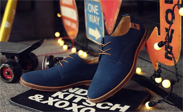 Comfort Low Heel Oxford Shoes Lace-up Daily Loafers