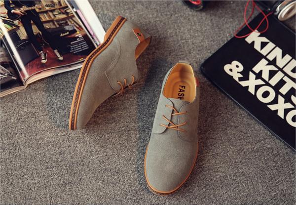 Comfort Low Heel Oxford Shoes Lace-up Daily Loafers