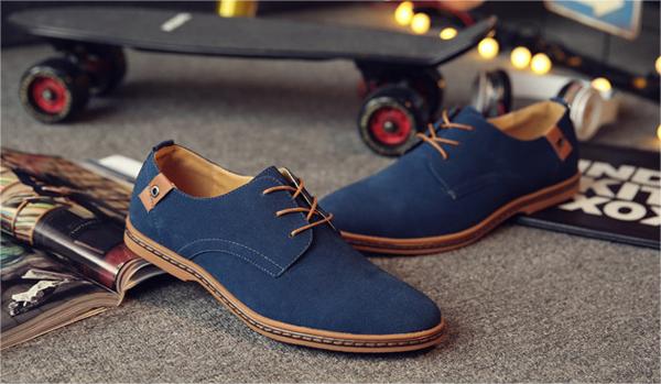 Comfort Low Heel Oxford Shoes Lace-up Daily Loafers