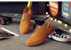Comfort Low Heel Oxford Shoes Lace-up Daily Loafers