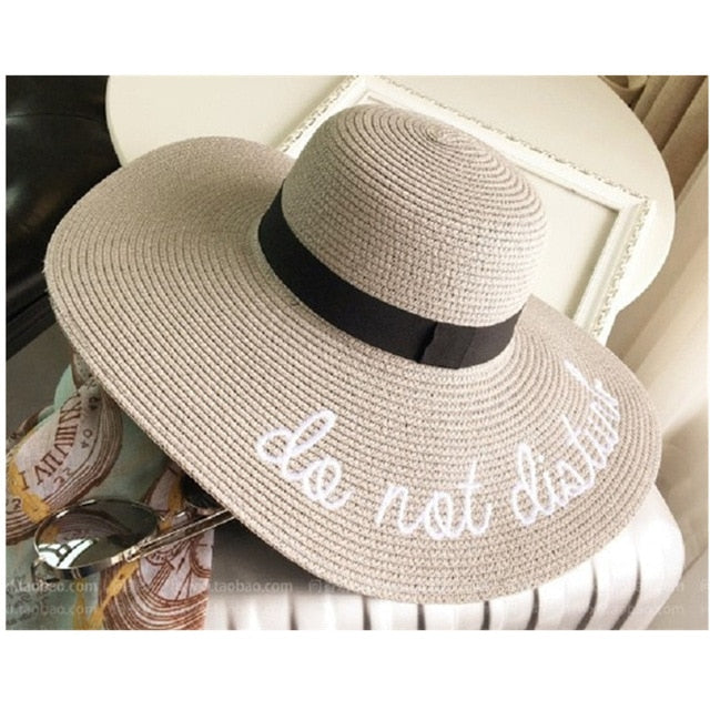 Do Not Disturb Sun Hat