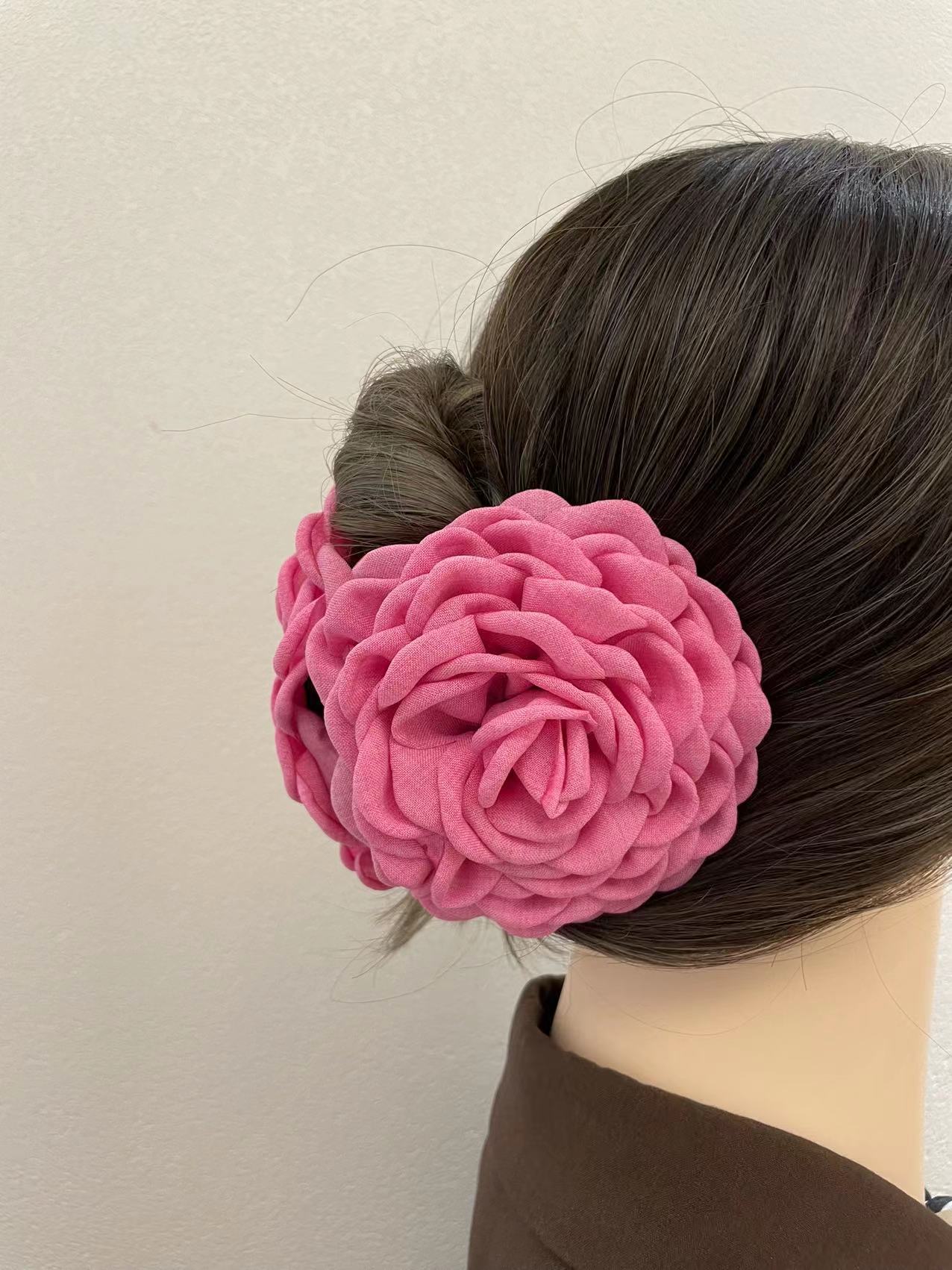 3D Flower Hair Clip