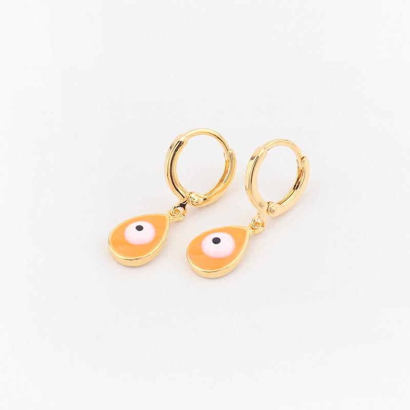 Devil's Eye Drop Earrings