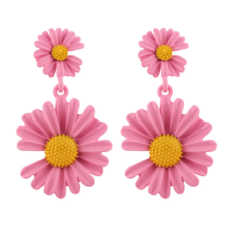 Flaxmaker Sweet Little Daisy Stud Earrings