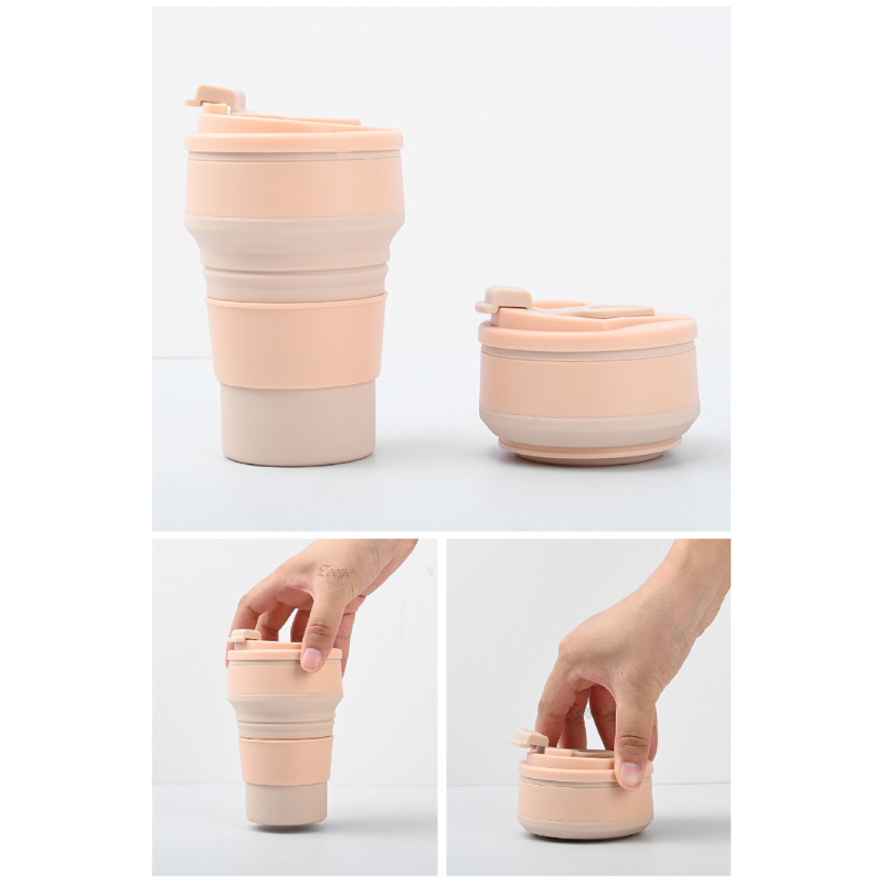 Portable Silicone Folding Travel Outdoor Drinking Cup