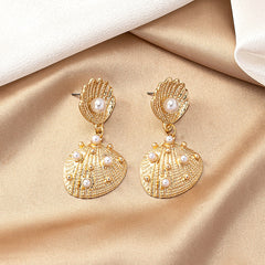 Beach Style Shell Earrings