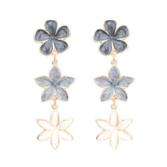 Flaxmaker Sweet Flower Design Earrings