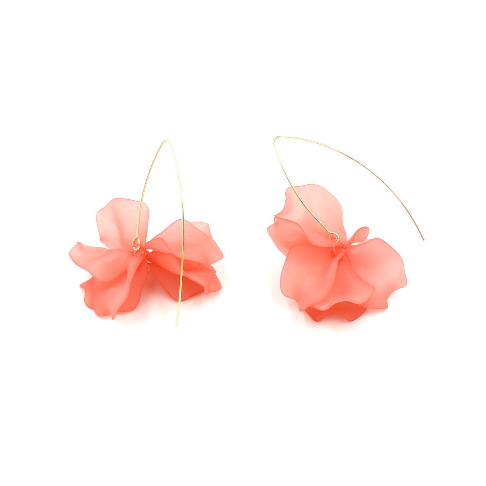 Flaxmaker Flower Earrings