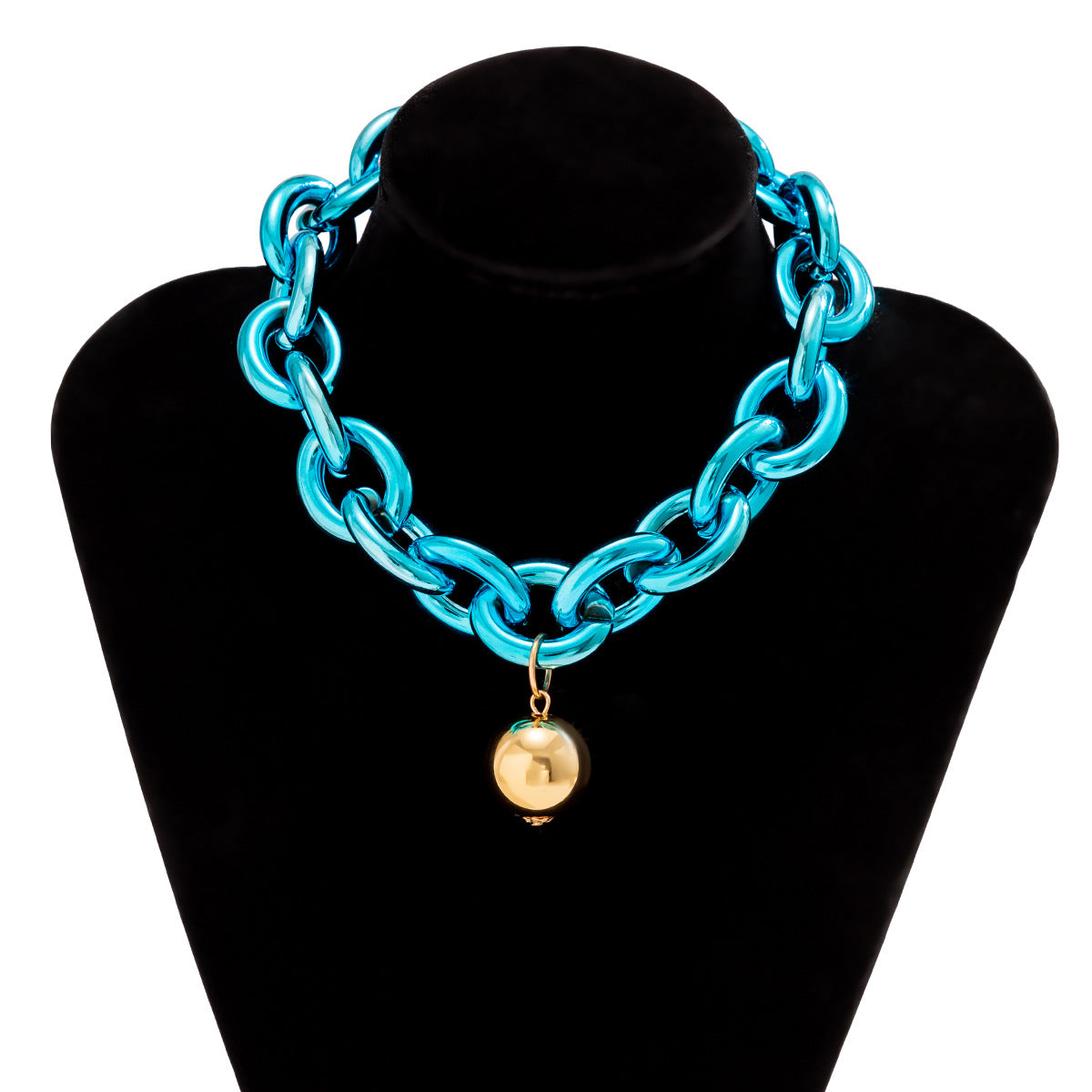 Christmas Colorful Chain Necklace