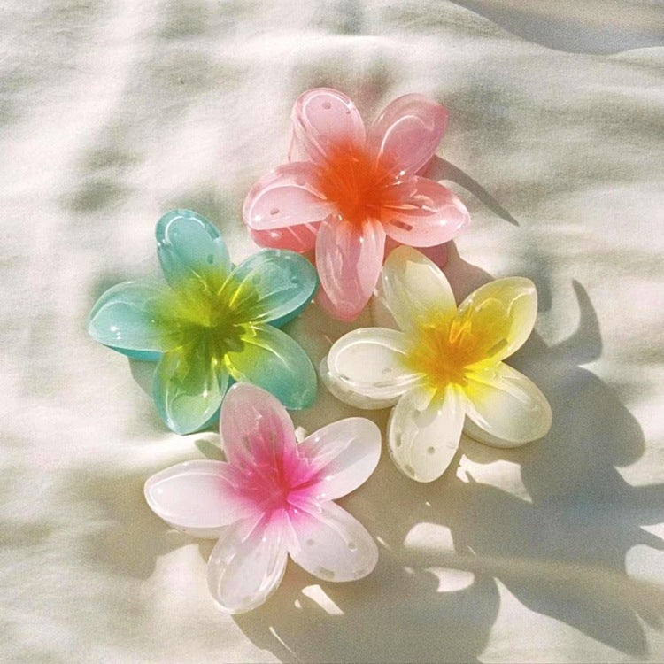 Romantic Atmosphere Egg Flower Modelling Hairpin