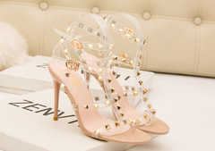 Buckle Rivet Rome Shoes