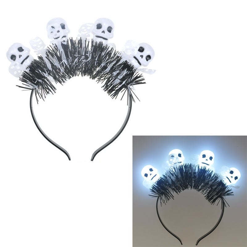 New Halloween Pumpkin Ghost Face Headband