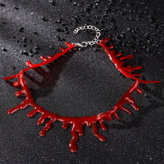 Halloween Blood Necklace