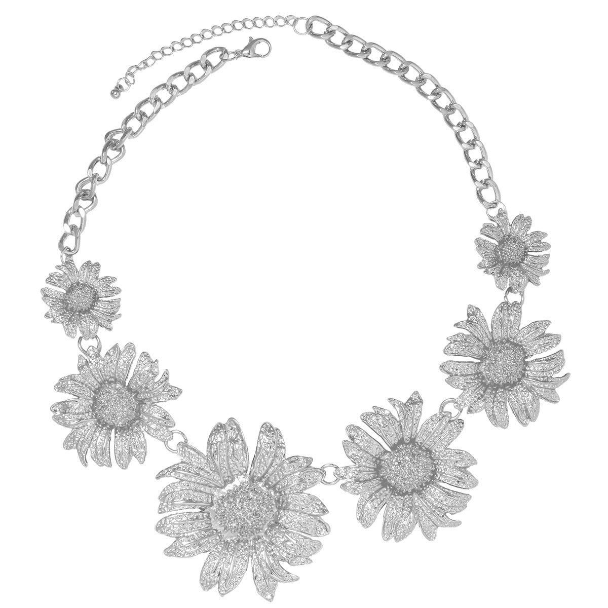 Chrysanthemum Earrings and Necklace