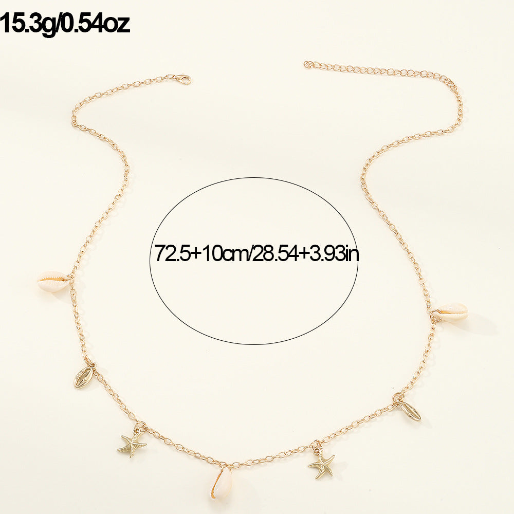 Shell Starfish Waist Chain