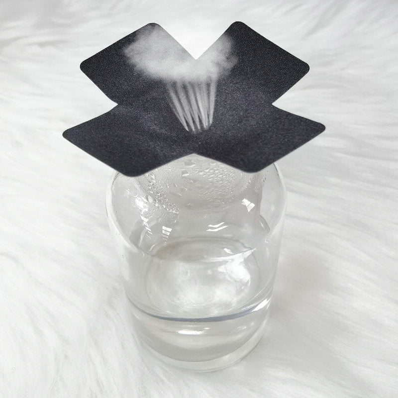 X-shaped Disposable Chest Stickers