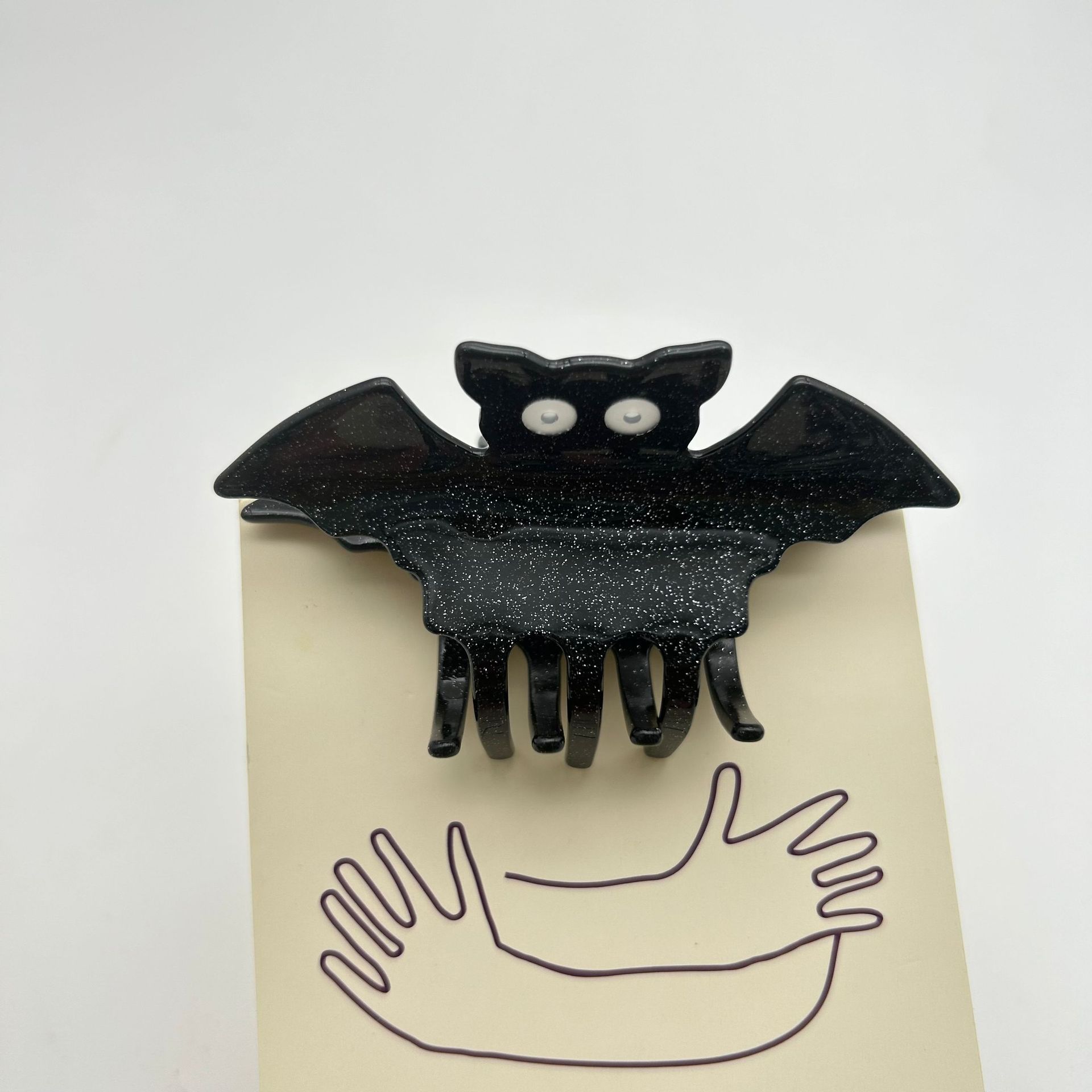 Halloween Bat Hair Clip