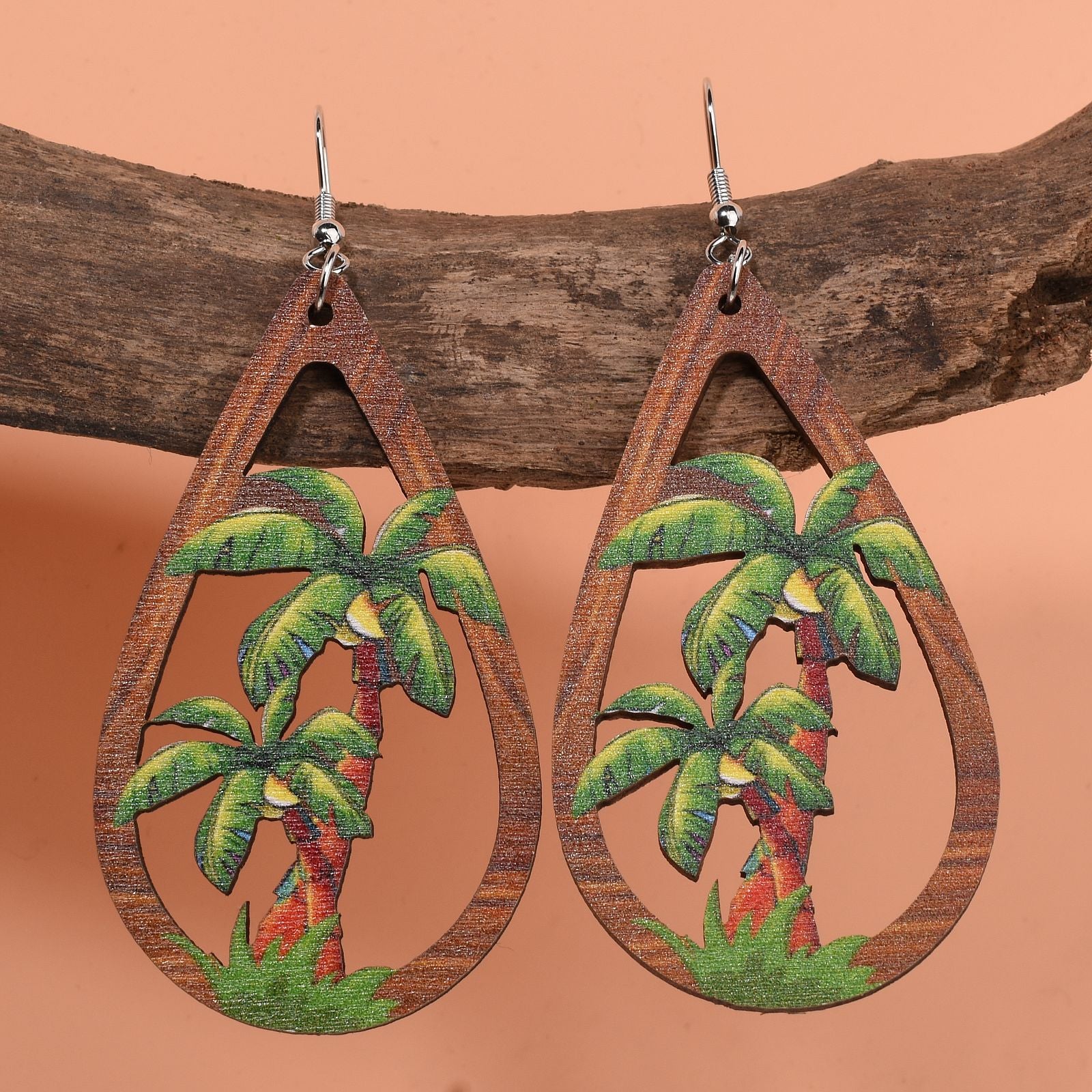 Coconut Tree Earrings