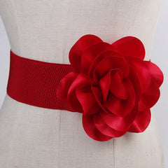 3D Flower Elastic Belt