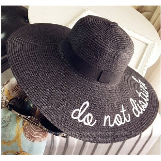 Do Not Disturb Sun Hat