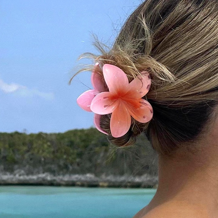 Romantic Atmosphere Egg Flower Modelling Hairpin